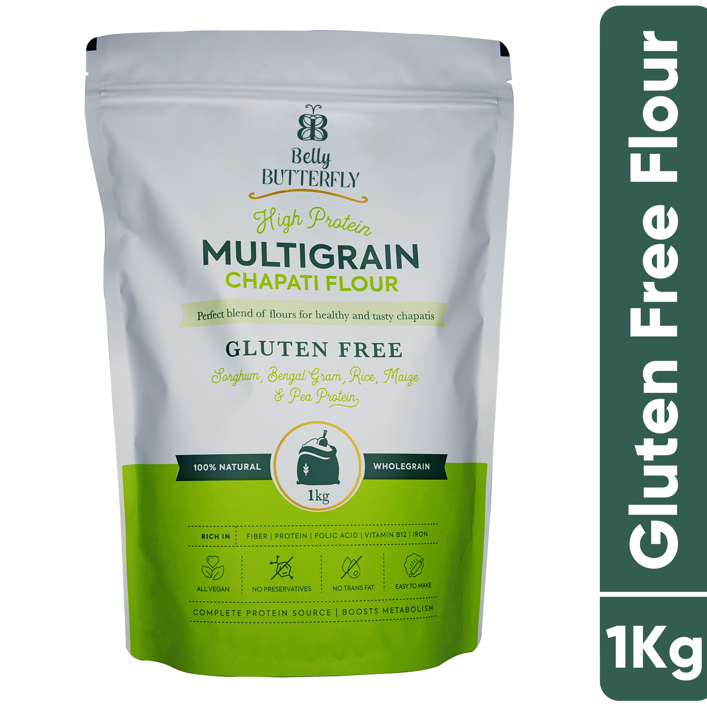 High Protein Multigrain Chapati Flour, 1kg Atta