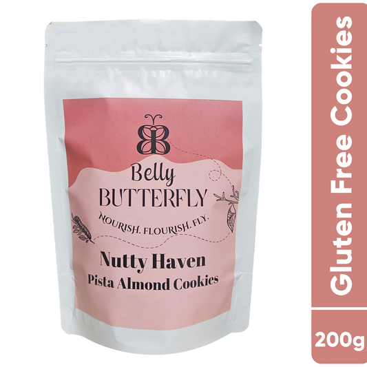 Nutty Haven - Pista Almond Cookies, 200g