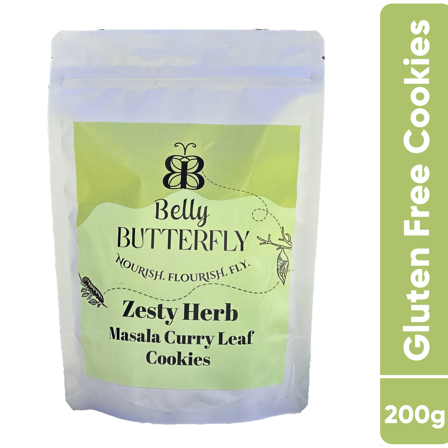 Zesty Herb - Masala Curry Leaf Cookies, 200g